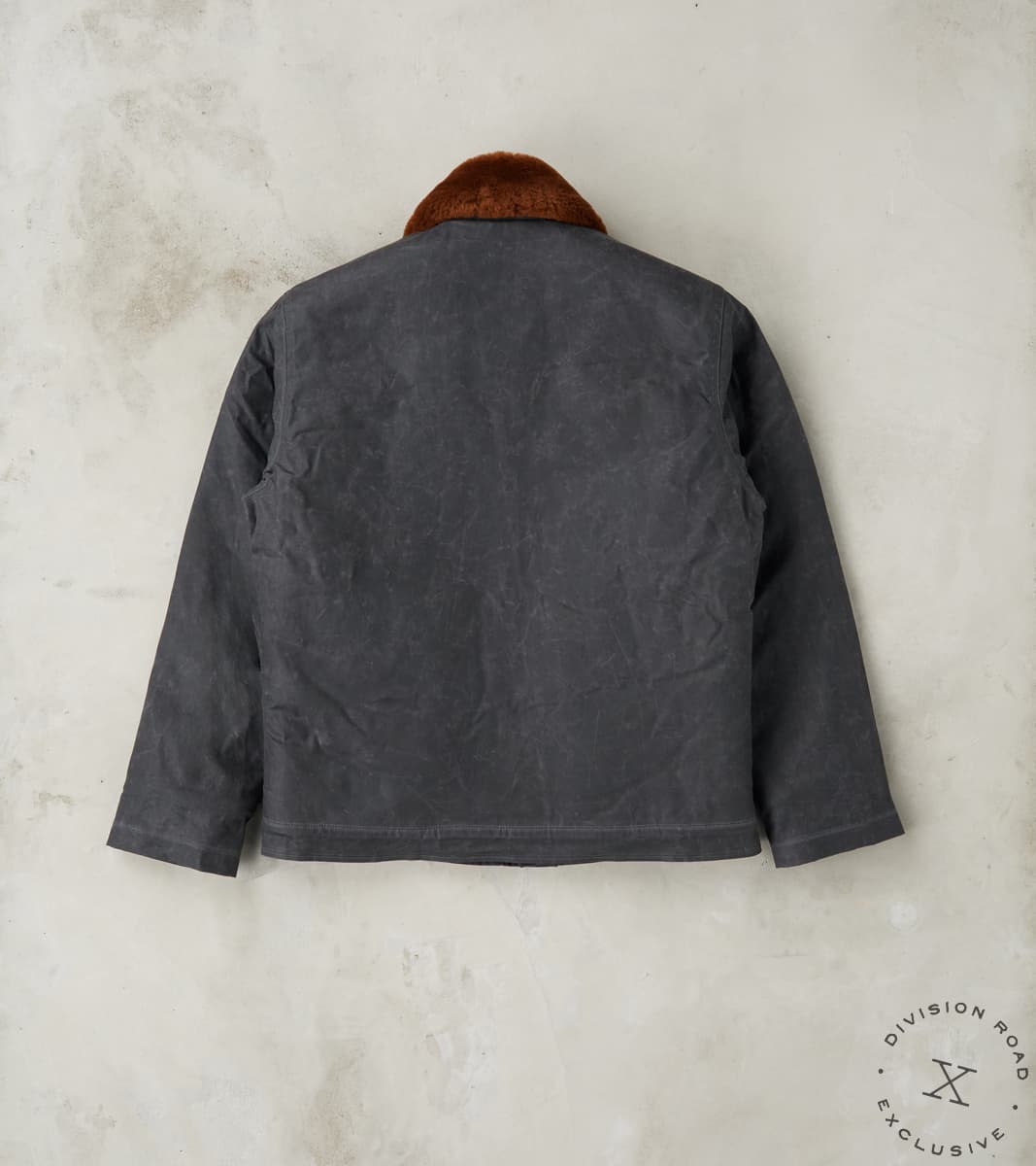 N-1 Deck Jacket - 7oz Martexin Waxed Sailcloth - Coal