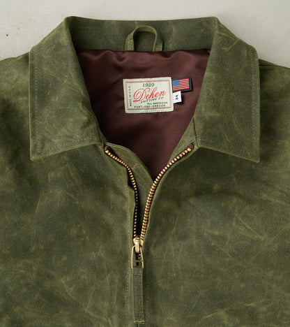 Carrier Jacket - 10oz Martexin Waxed Army Duck - Olive