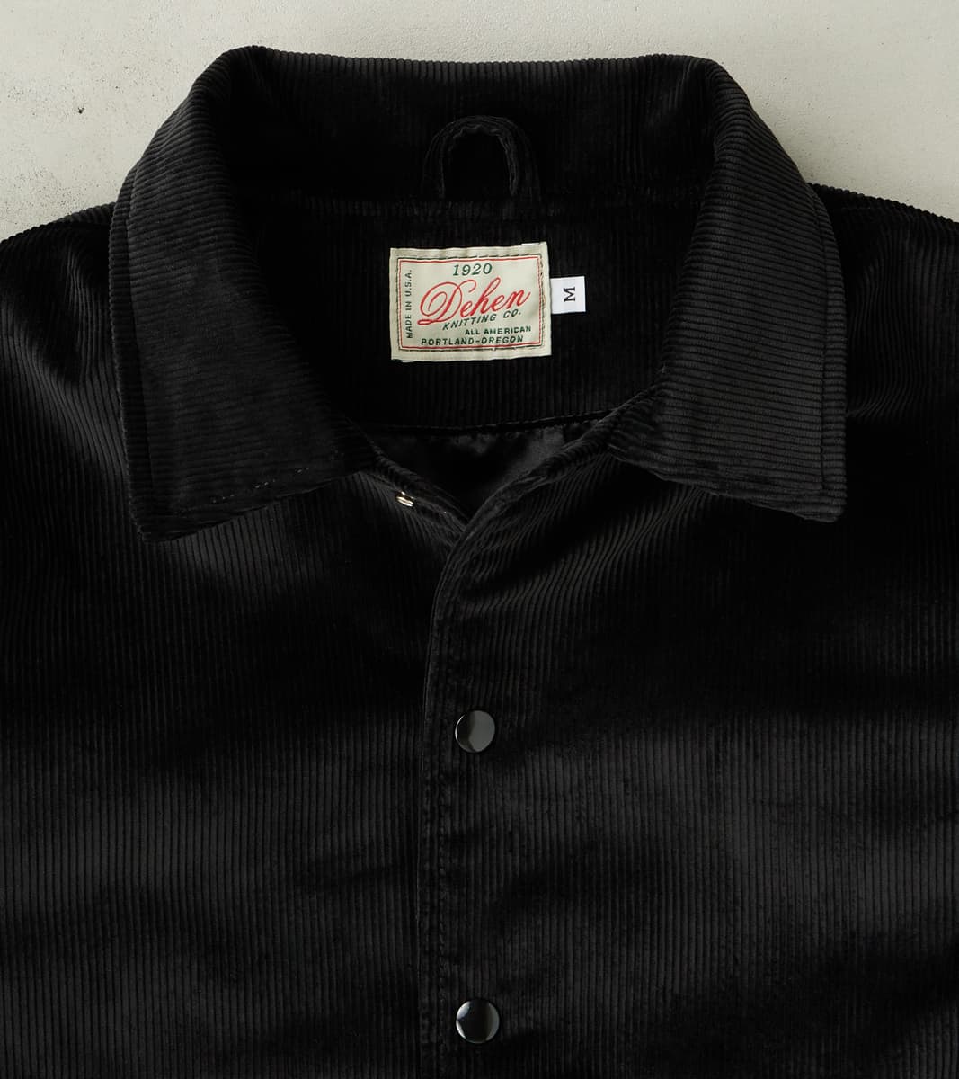 Team Jacket - Brisbane Moss® Corduroy - Black