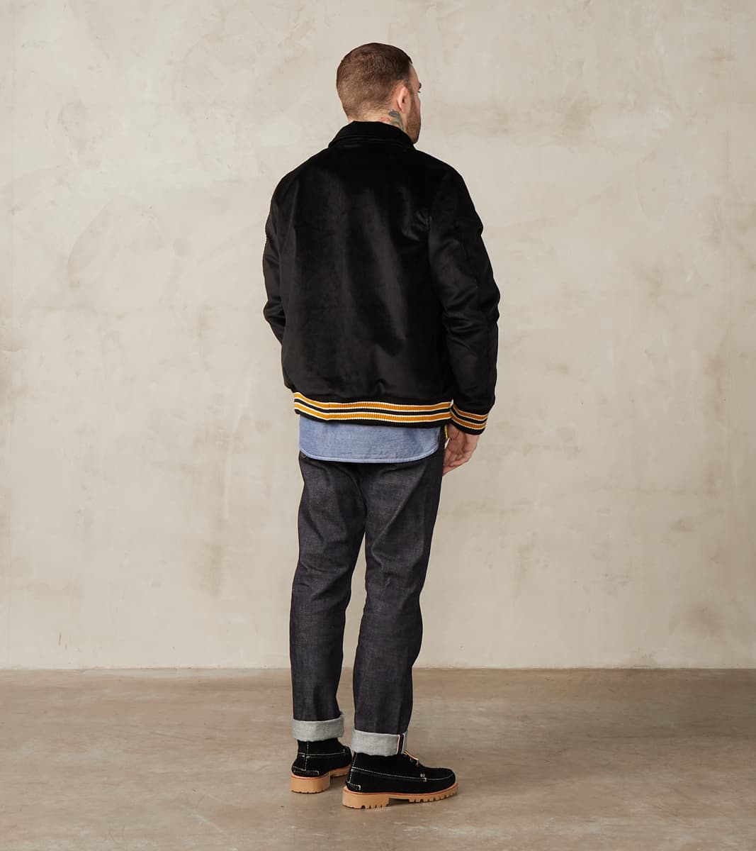 Team Jacket - Brisbane Moss® Corduroy - Black