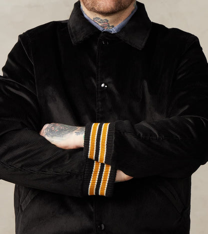 Team Jacket - Brisbane Moss® Corduroy - Black