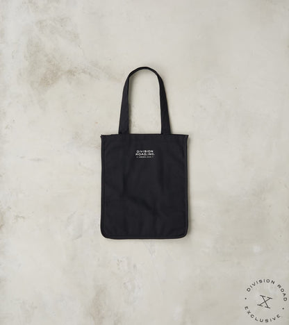 Division Road Timeless Tote - 12oz Black Canvas