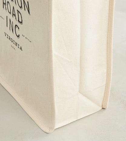 Division Road Tote - 12oz Natural Canvas