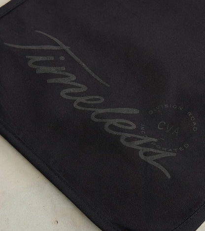 Division Road Timeless Tote - 12oz Black Canvas