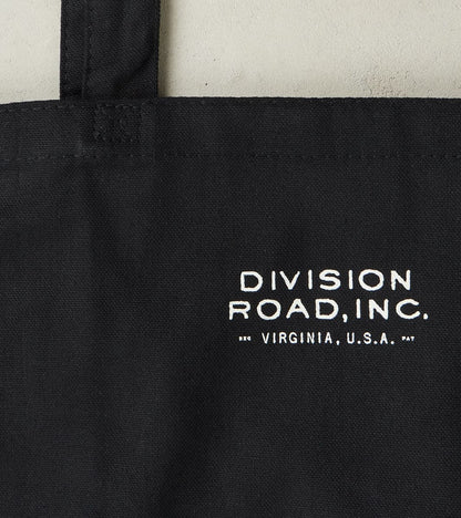 Division Road Timeless Tote - 12oz Black Canvas
