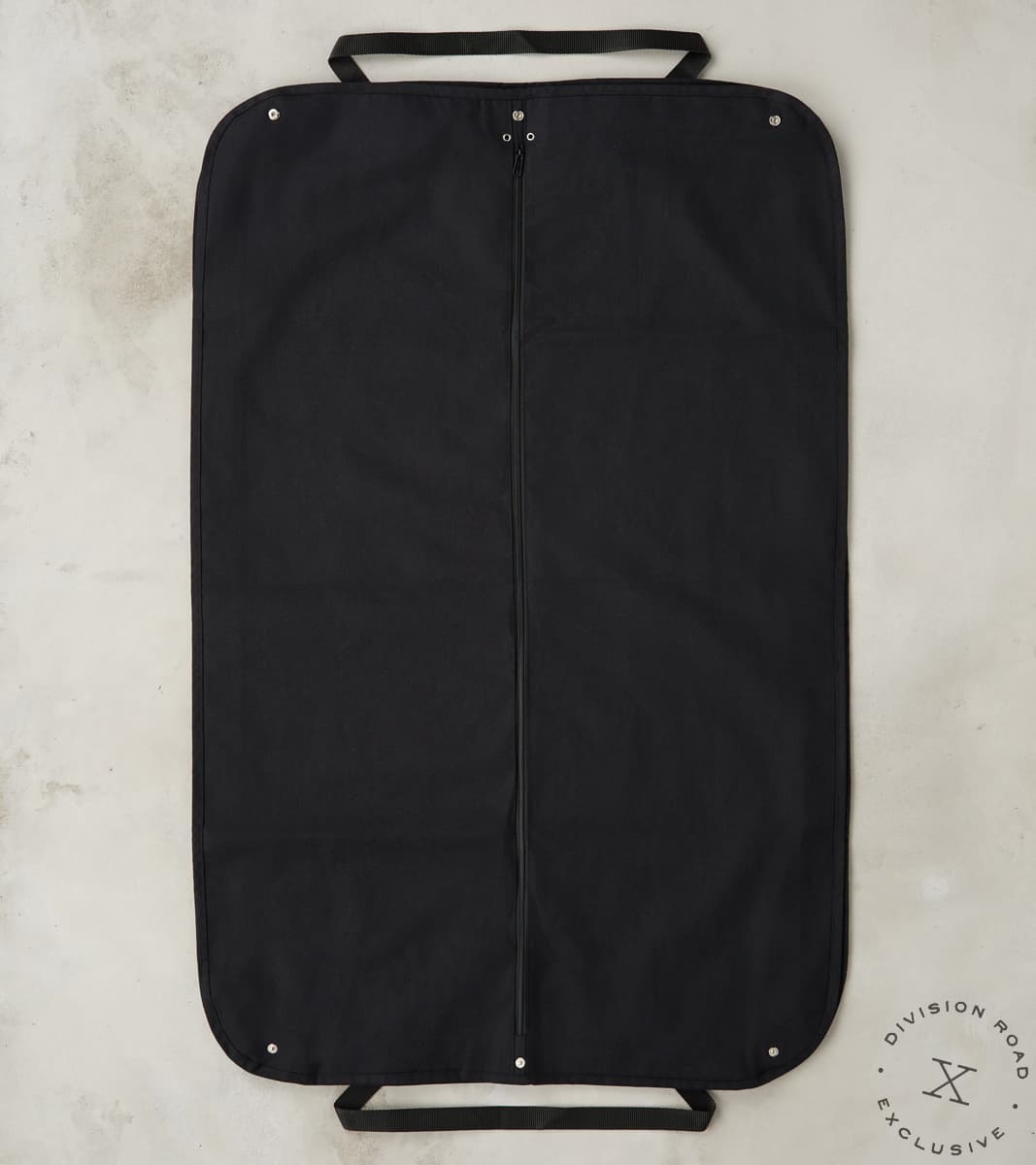 Division Road CVA Garment Bag - 11oz Black Oxford