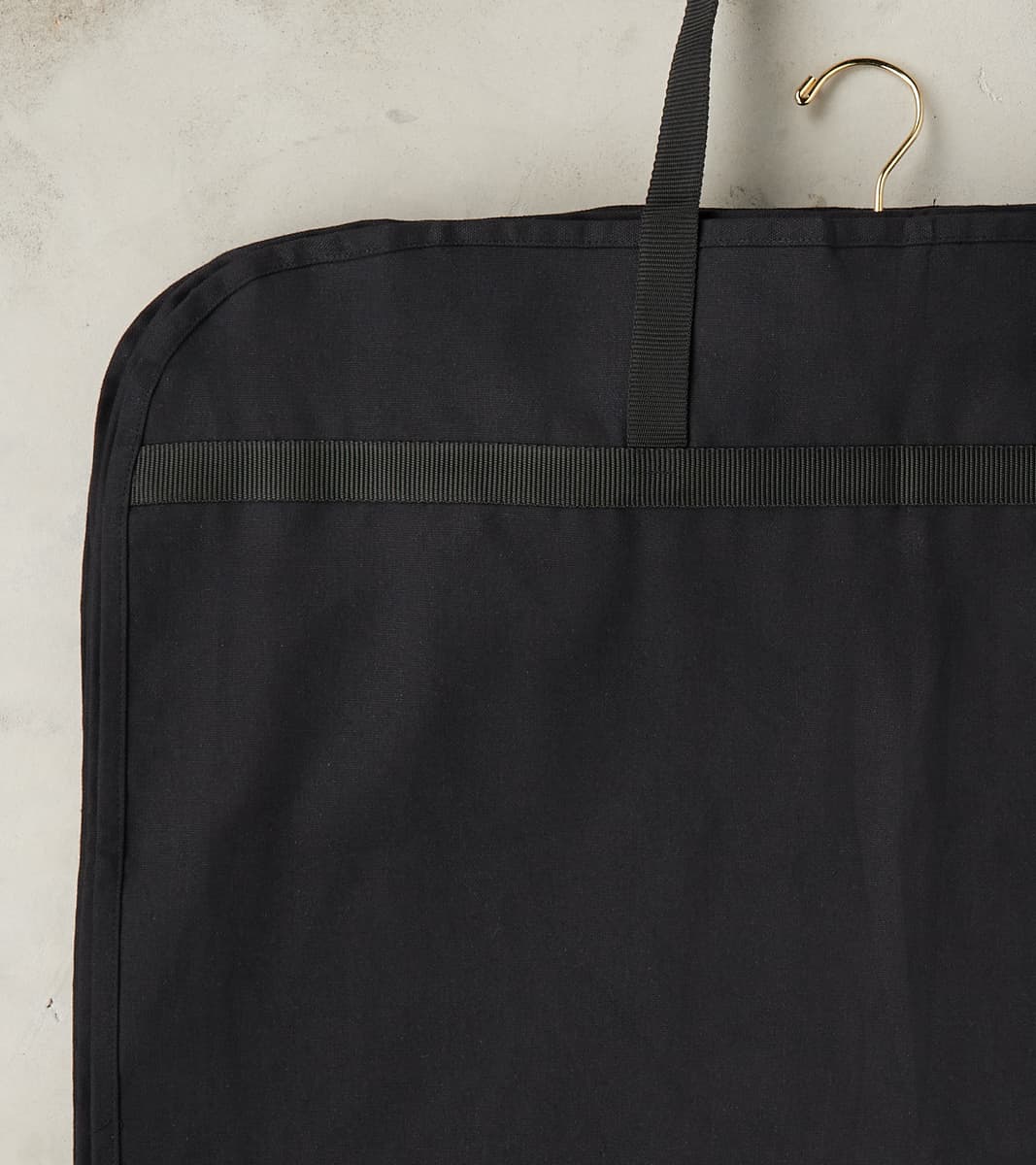 Division Road CVA Garment Bag - 11oz Black Oxford