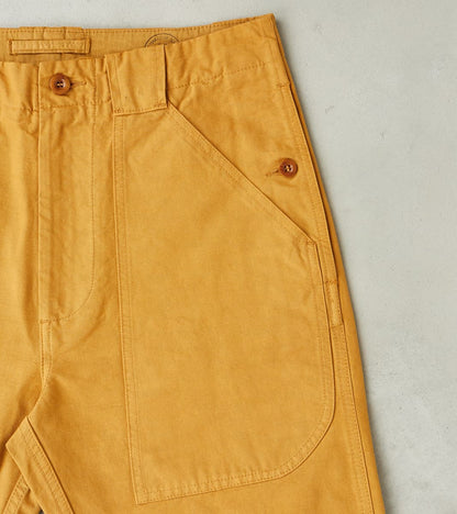 Logan 321 Swiss Army Pant - Straight Tapered - Mustard Military Canvas