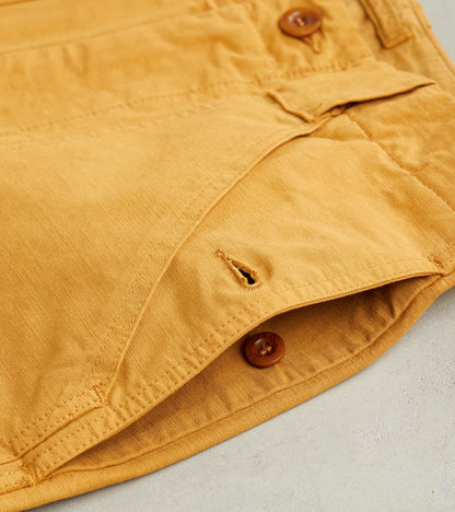 Logan 321 Swiss Army Pant - Straight Tapered - Mustard Military Canvas