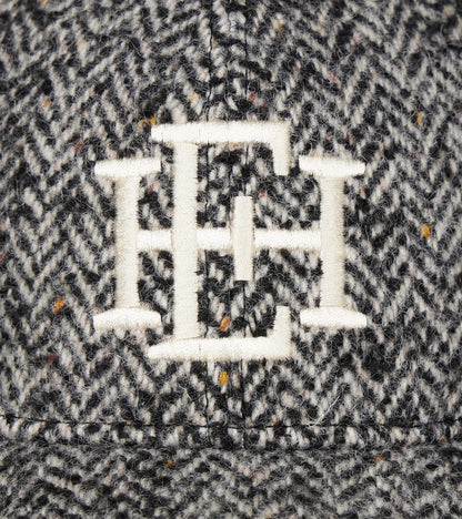 EHS x DR Tiger Ball Cap - Charcoal Shetland Wool Herringbone