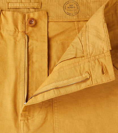 Logan 321 Swiss Army Pant - Straight Tapered - Mustard Military Canvas