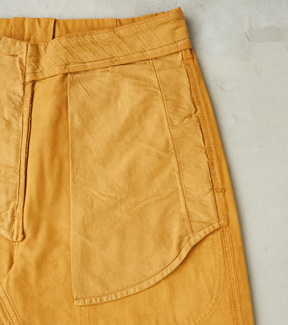 Logan 321 Swiss Army Pant - Straight Tapered - Mustard Military Canvas