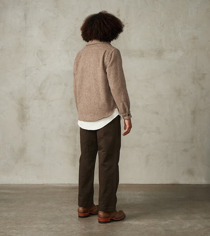Smith 2608 Utility Pant - Wide Straight - Brown Serge Twill