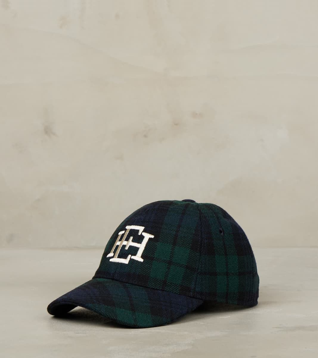 East Harbour Surplus EHS Tiger Ball Cap - Blackwatch Wool Twill