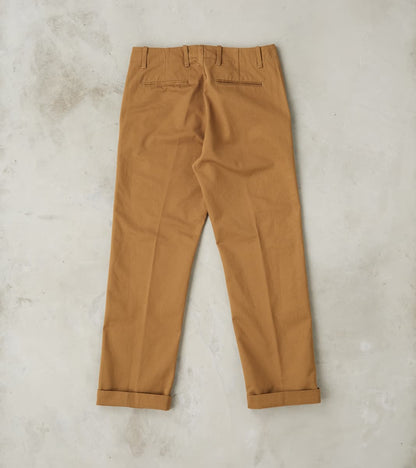 Axel 121 Chino Pant - Classic Tapered - Beige Twill