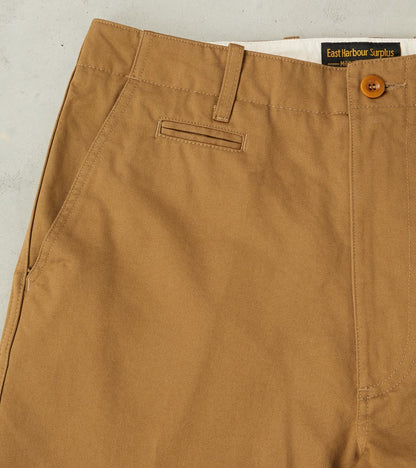 Axel 121 Chino Pant - Classic Tapered - Beige Twill