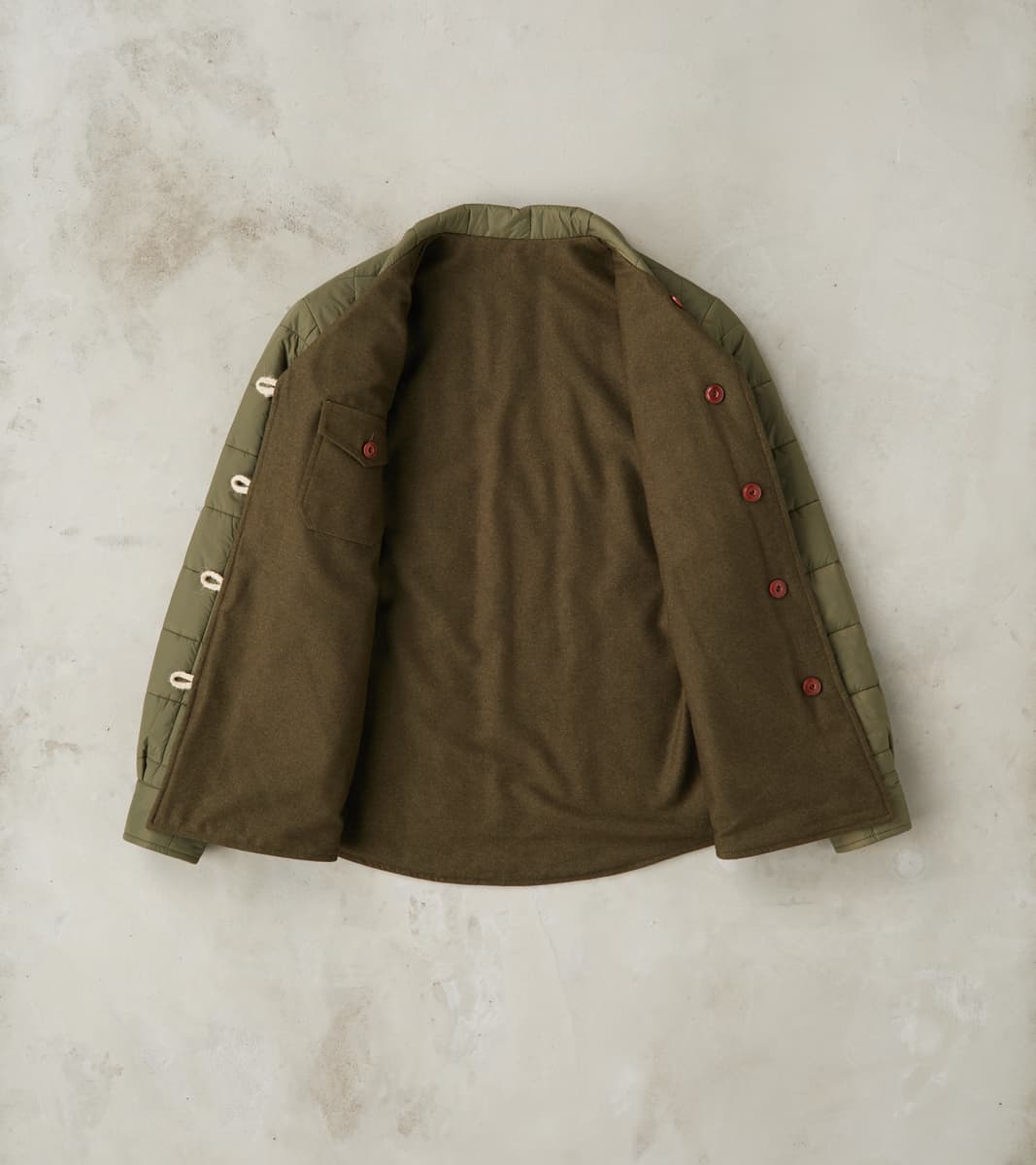 East Harbour Surplus Hebron 796 Reversible Naval Shirt Jacket
