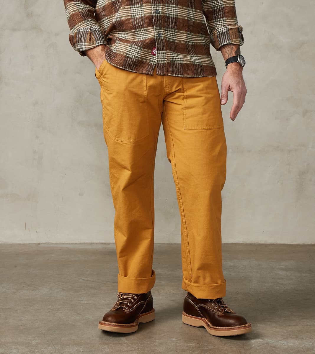 East Harbour Surplus Logan 321 Swiss Army Pant - Straight Tapered