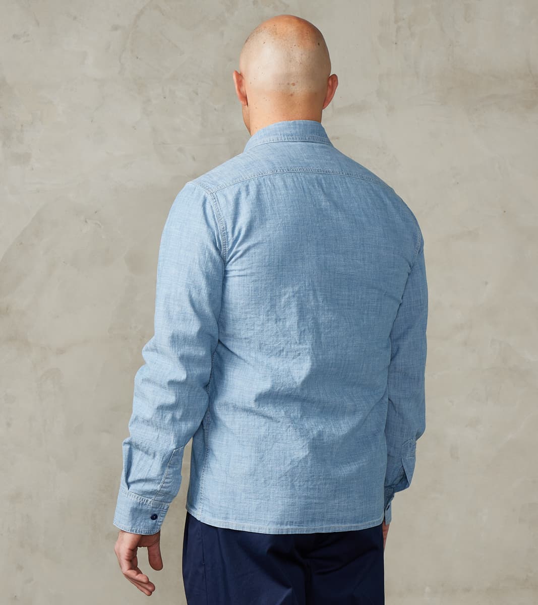 East Harbour Surplus Kodiak 475 Work Shirt - Indigo Stone Washed
