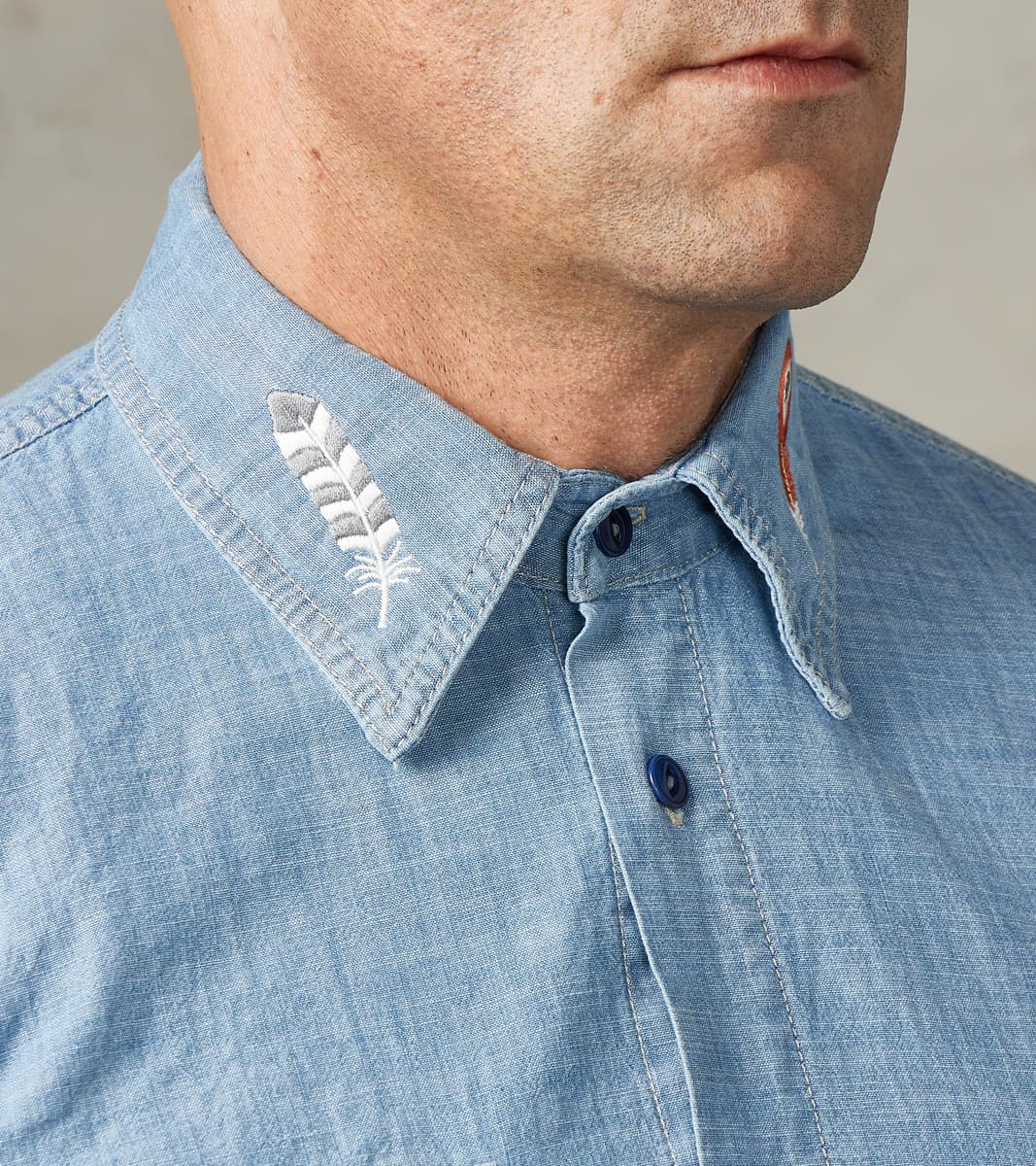 East Harbour Surplus Kodiak 475 Work Shirt - Indigo Stone Washed