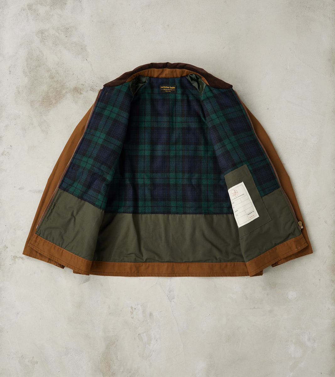 Dorset 2659 Raglan Hunting Jacket - Brown Waxed Canvas