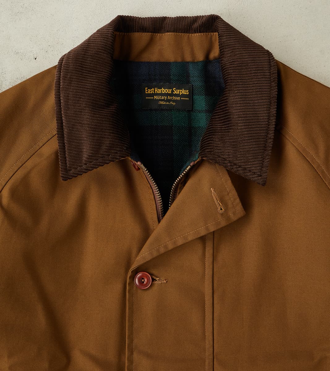 Dorset 2659 Raglan Hunting Jacket - Brown Waxed Canvas