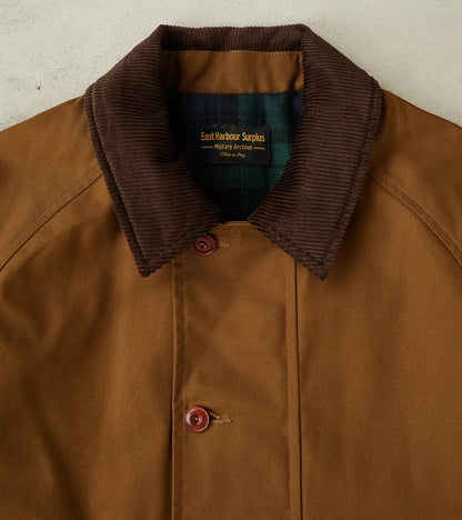 Dorset 2659 Raglan Hunting Jacket - Brown Waxed Canvas