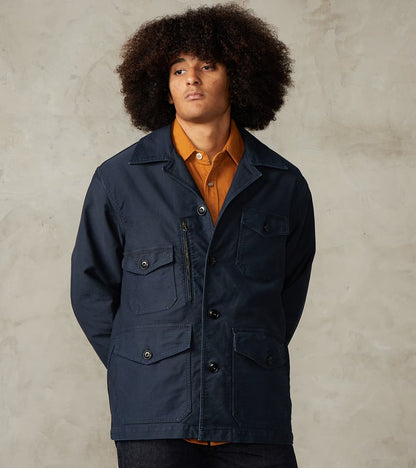 East Harbour Surplus Stanton 2621 Military Utility Jacket - Navy Whipc…