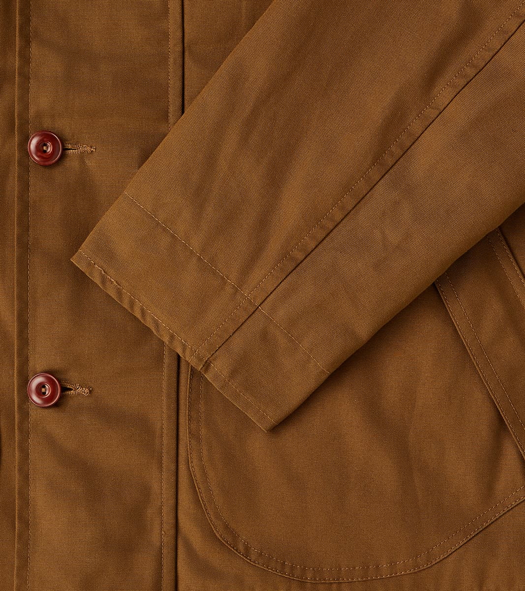 Dorset 2659 Raglan Hunting Jacket - Brown Waxed Canvas