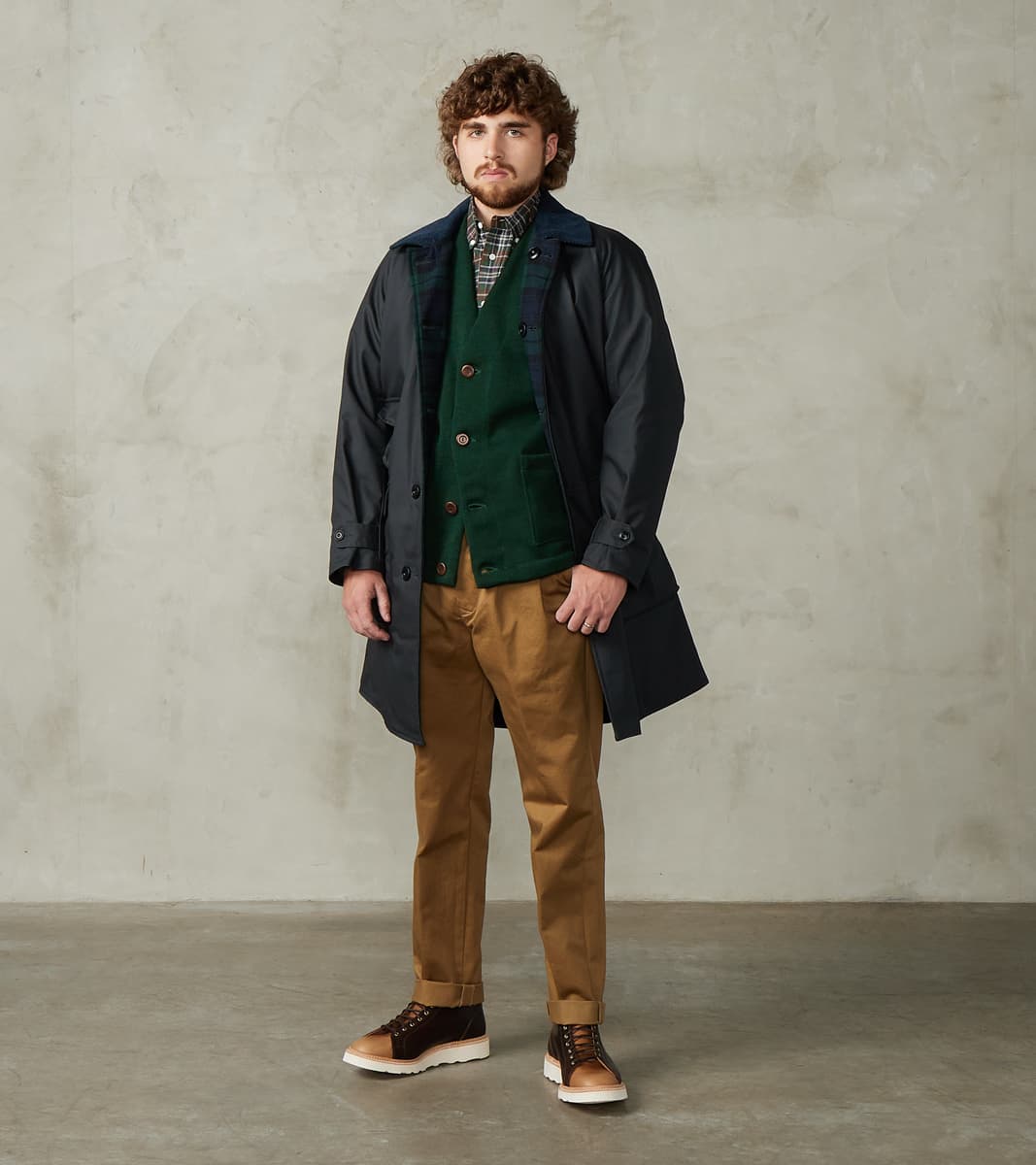 East Harbour Surplus Murray 670 Reversible Raglan Trench Coat - Black …