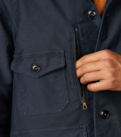 Stanton 2621 Military Utility Jacket - Navy Whipcord Twill