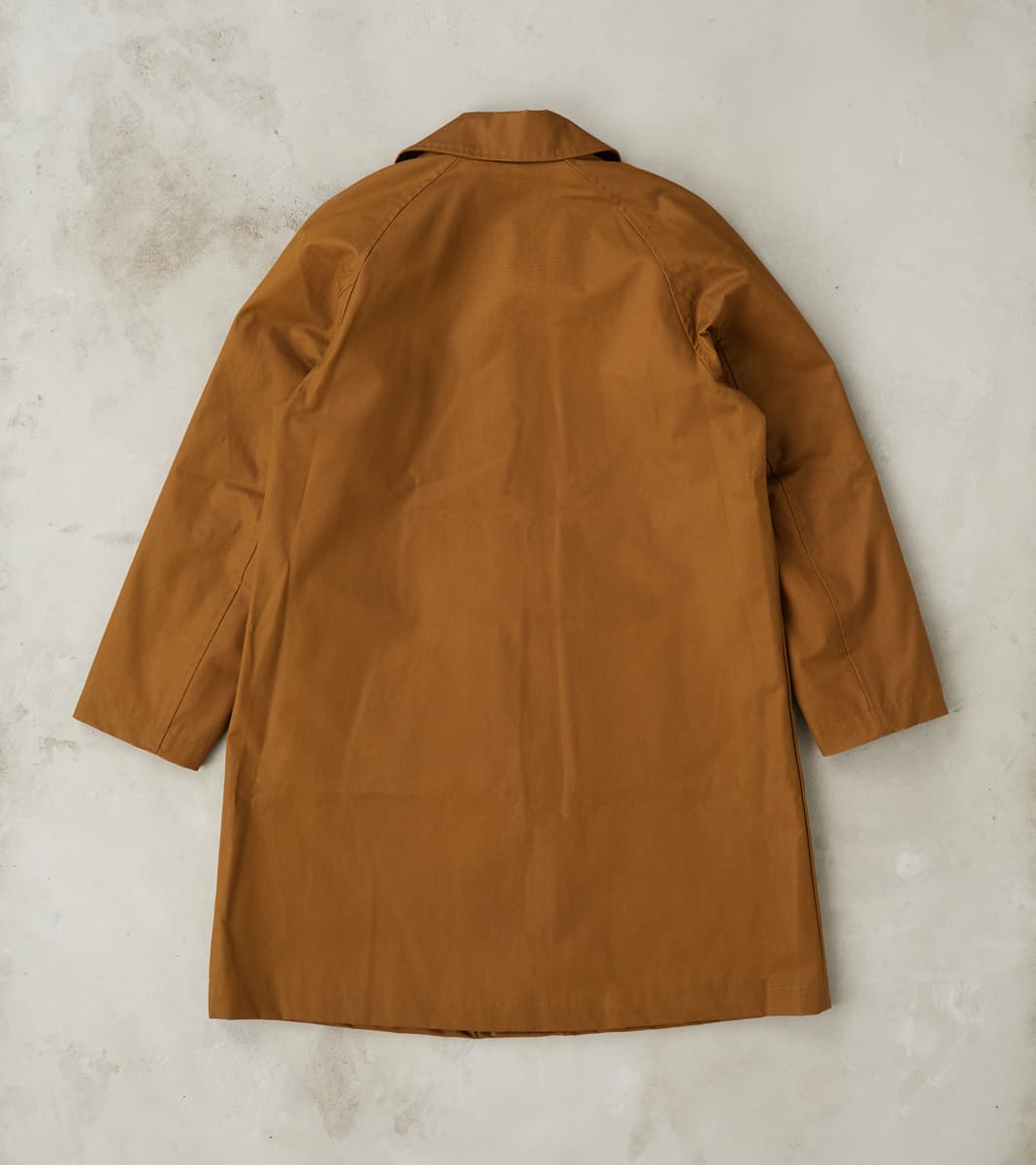 East Harbour Surplus Groove 670 Raglan Trench Coat - Khaki