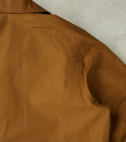 Groove 670 Raglan Trench Coat - Khaki Waterproof Waxed Canvas