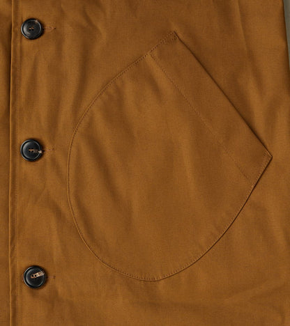 Groove 670 Raglan Trench Coat - Khaki Waterproof Waxed Canvas