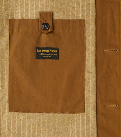 Groove 670 Raglan Trench Coat - Khaki Waterproof Waxed Canvas