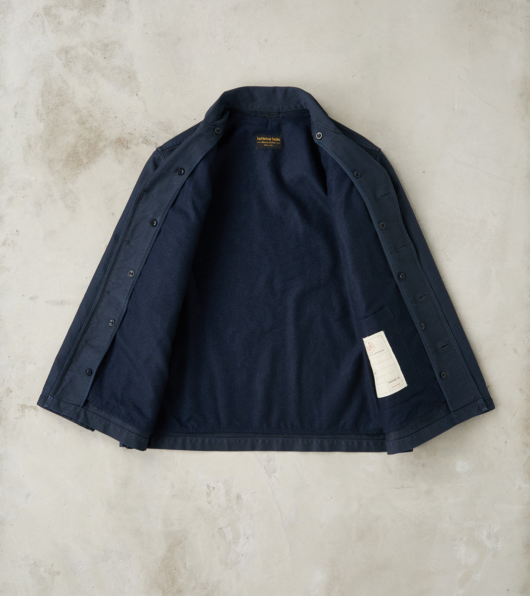 Stanton 2621 Military Utility Jacket - Navy Whipcord Twill