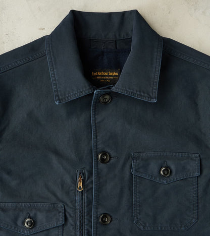Stanton 2621 Military Utility Jacket - Navy Whipcord Twill