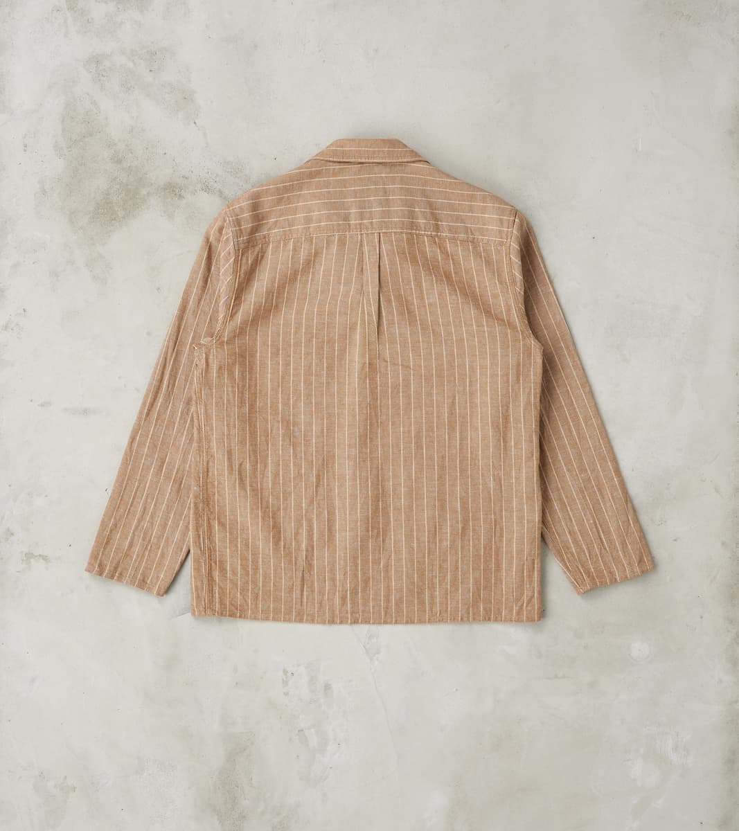 East Harbour Surplus Creek 2001 Work Jacket - Beige Cotton Linen