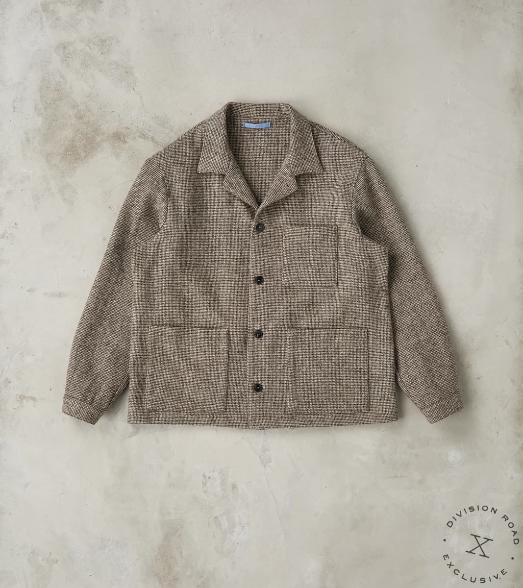 Fortela x Division Road Tristan Work Jacket - Lovat® Sonsie Tweed Twil…