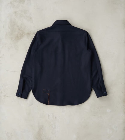 CPO Shirt - Navy Wool Twill