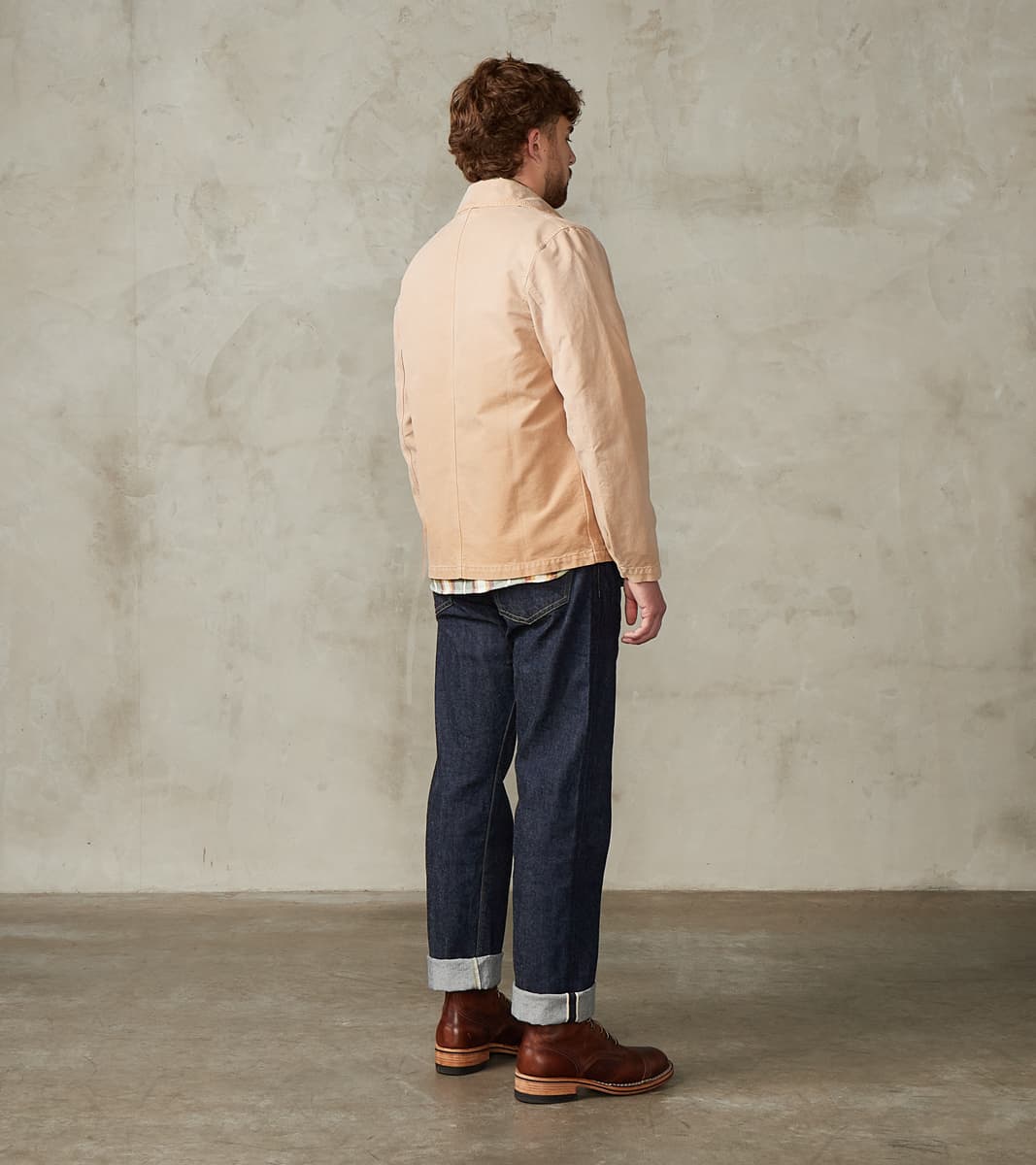 Montana Barn Jacket - Beige Sunfaded Cotton Canvas