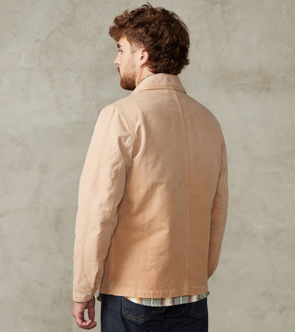 Montana Barn Jacket - Beige Sunfaded Cotton Canvas
