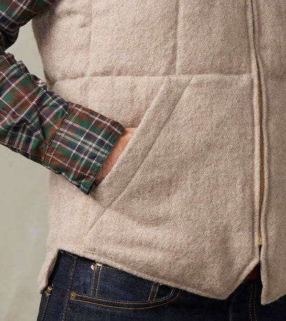 Outdoor Vest - Natural Wool