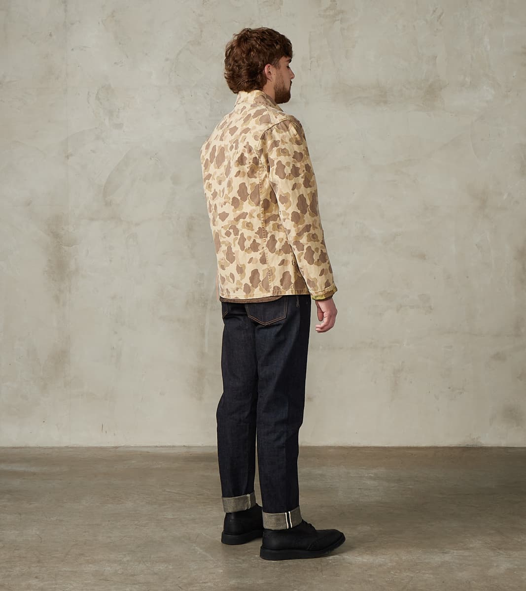 Clays Utility Jacket - Kamo Herringbone Twill