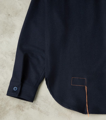 CPO Shirt - Navy Wool Twill