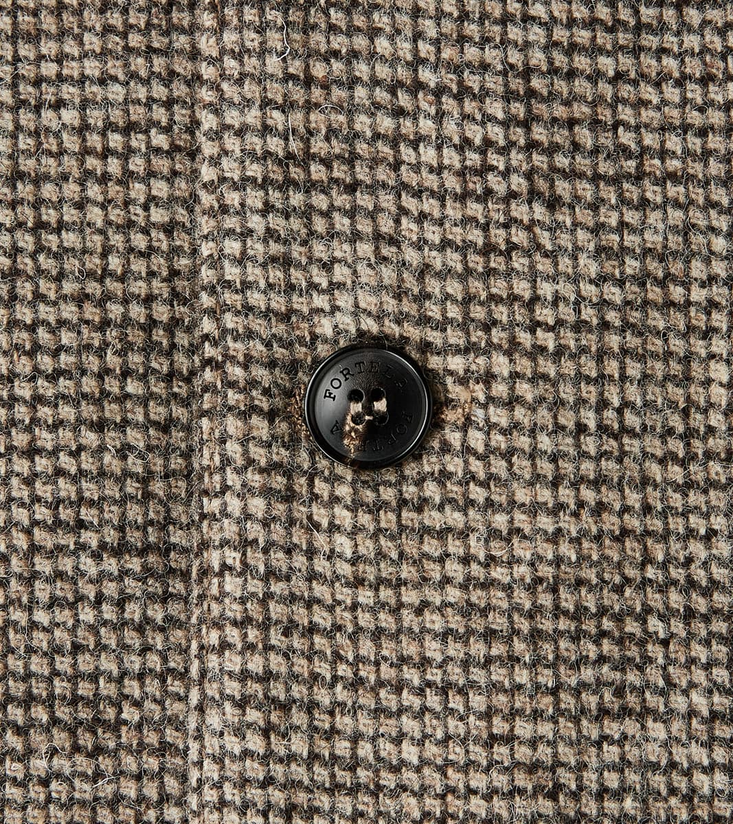 FxDR Tristan Work Jacket - Lovat® Sonsie Tweed Twill - Undyed Ash Barleycorn