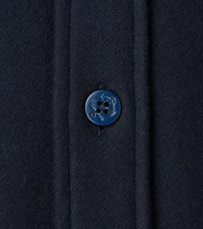 CPO Shirt - Navy Wool Twill