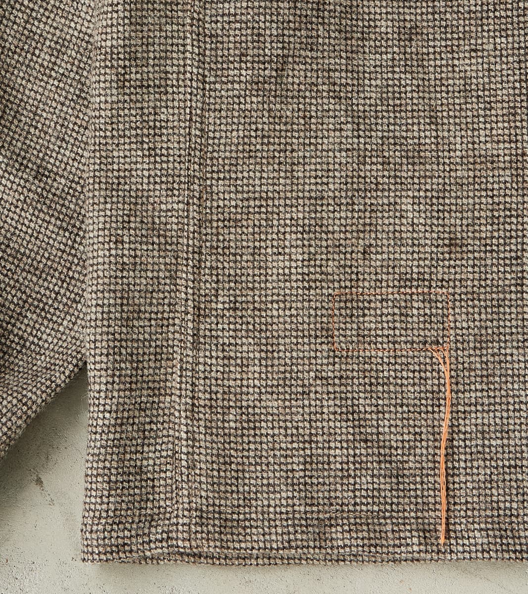 FxDR Tristan Work Jacket - Lovat® Sonsie Tweed Twill - Undyed Ash Barleycorn