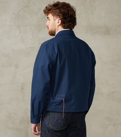 Albert Mechanic Jacket - Navy Cotton Canvas