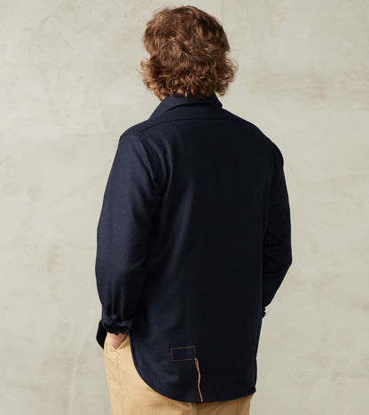 CPO Shirt - Navy Wool Twill